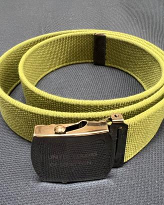 Cintura BENETTON in tela verde