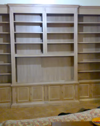Grande libreria in rovere