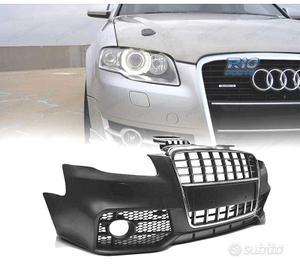 PARAURTI ANTERIORE PER AUDI A4 B7 04-08 LOOK S LIN