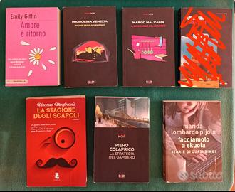 Lotto divisibile n 6 libri genere vario 