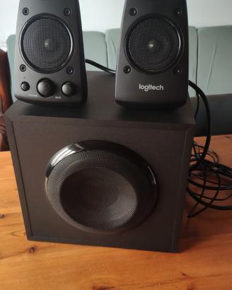casse 2+1 Logitech 200 watt rms