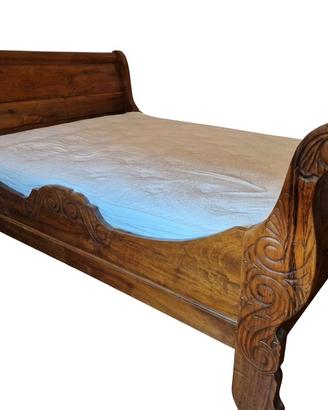 Antico Letto a Barca
