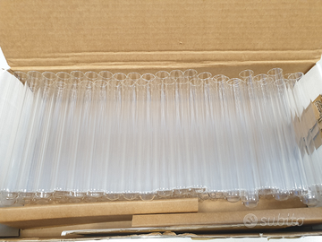 Provette in vetro da laboratorio