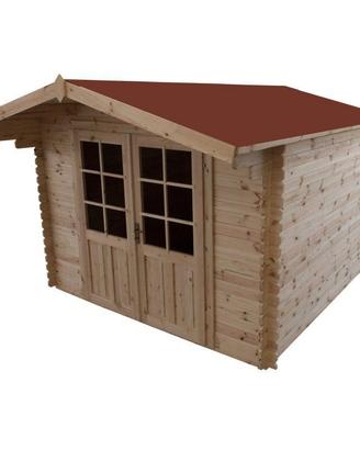 Casetta 3 X 2,5 / 28 mm Block House doppia porta