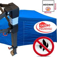 Gazebo 4,5x3 professionale pieghevole estendibile