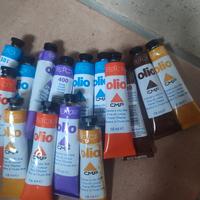 Colori ad olio tubetti
