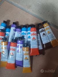 Colori ad olio tubetti