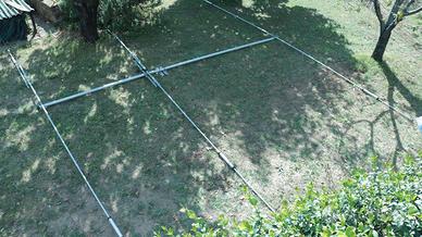 Antenna 3 elementi tribanda per Radioamatori