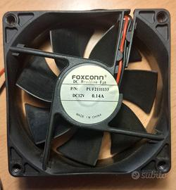 Ventola raffreddamento FOXCONN 12V 0,14A mm.79x79