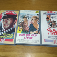 3 VHS Sergio Leone