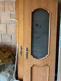 Porte fatte a mano in noce varie misure
