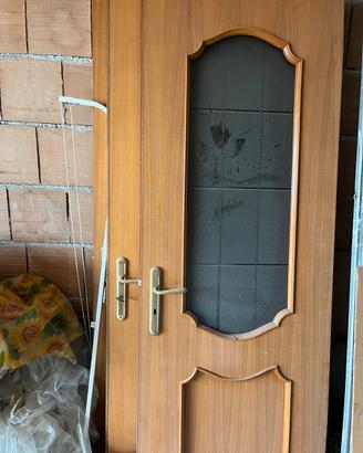 Porte fatte a mano in noce varie misure