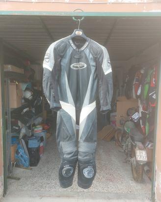 Tuta da moto in pelle Axo TG 52