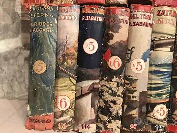 Libri vintage anni '50 Romantica Mondiale Sonzogno