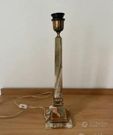 Lampada in onice
