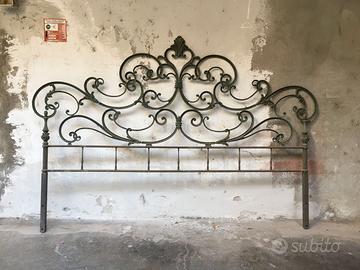 letto matrimoniale in bronzo dorato