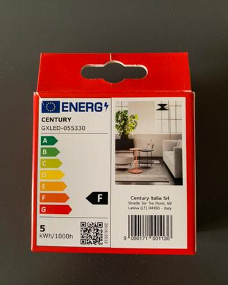 8 lampadine a led NUOVE Gx53 3000K