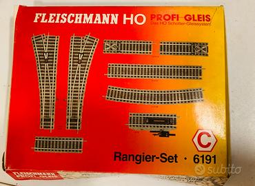 Fleischmann Ho Rotaie binari Set 6191
