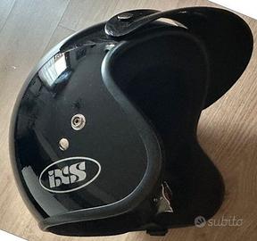 Casco Jet IXS HX 105 Nero Fant
