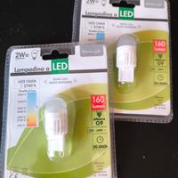 coppia lampadine 2W G9