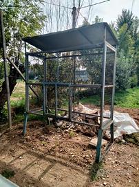 Gabbia per stoccaggio mais ?