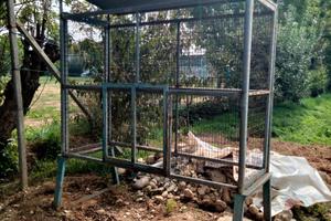 Gabbia per stoccaggio mais ?