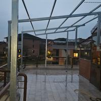 Tettoia per pannelli solari 