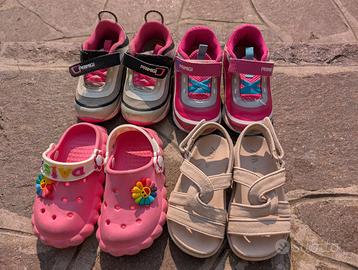 lotto scarpe bimba n. 22/23 quasi nuove!