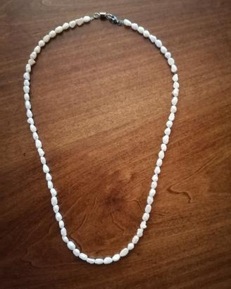Collier in perle naturali