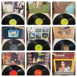 Vinili Pink Floyd, Santana, AC/DC