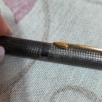 Penna Parker Sterling Cap&Barrel USA. Vintage anni