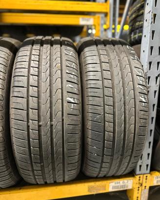 COPPIA PNEUMATICI DI OCCASION 215/55 R 17
