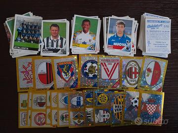 100 figurine diverse 1995 1996 calciatori panini