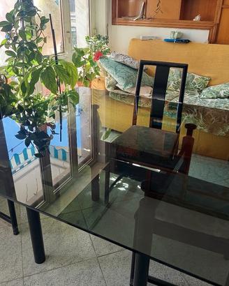 Tavolo in vetro 120 x 120 
