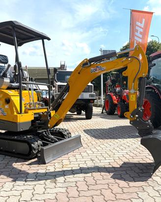 MINIESCAVATORE GIOR 18 PRO.5 - MOTORE KUBOTA - BRA