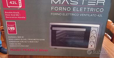 Forno elettrico ventilato Master 42 lt potenza 180
