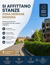 Camere Arredate a Modena - Zona Morane