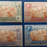 REGNO 1923 3º centenario congregaz Propaganda Fide