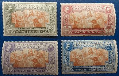 REGNO 1923 3º centenario congregaz Propaganda Fide
