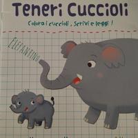 Teneri Cuccioli  Colora i cuccioli scrivi e leggi!
