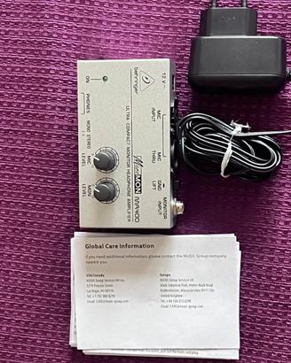 Behringer Micromon MA400 monitor [Blocco A]