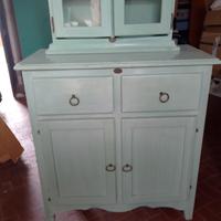 mobile bagno colore verde antico 