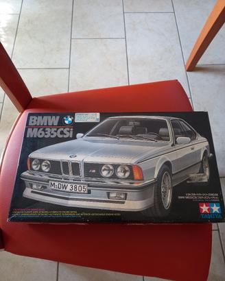 Tamiya 1/24 BMW  M635 CSI nuovo mai iniziato 
