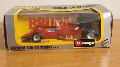 Modellino FERRARI 126 C4 TURBO Berger Burago 1:24