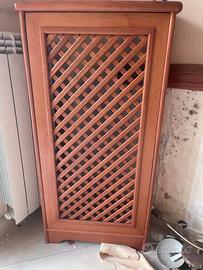 Cappottiera quadro elettrico e termosifoni