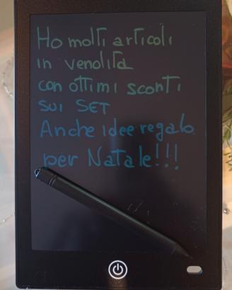 Lavagna LCD per scrivere