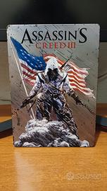 Assassin's Creed3 Steelbook da collezione Xbox 360