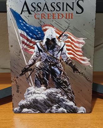 Assassin's Creed3 Steelbook da collezione Xbox 360