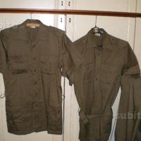 Abbigliamento esercito fanteria usato anni 90