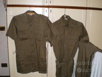 Abbigliamento esercito fanteria usato anni 90
